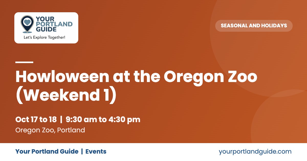 Howloween at the Oregon Zoo (Weekend 1)