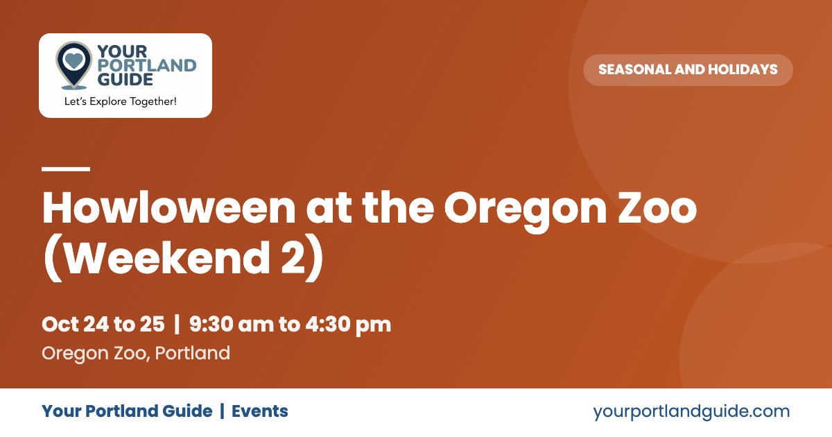 Howloween at the Oregon Zoo (Weekend 2)